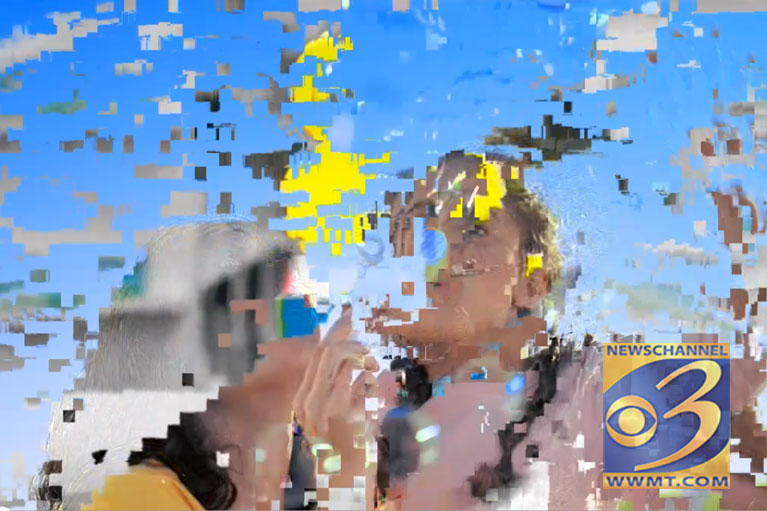 Κακή ποιότητα εικόνας στην τηλεόραση.